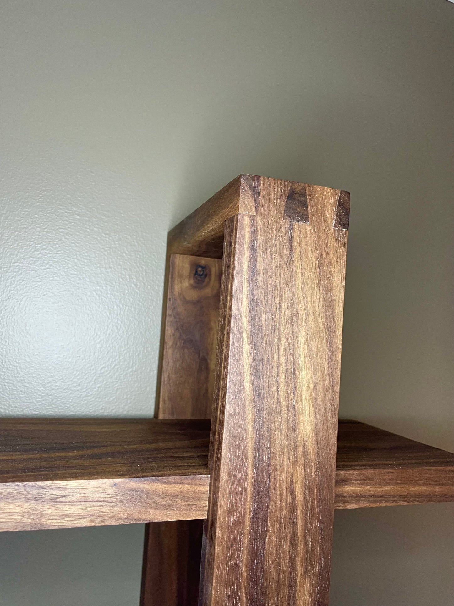 Walnut Floating Shelf
