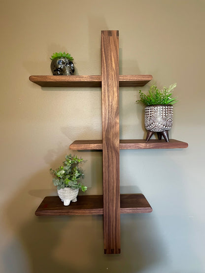 Walnut Floating Shelf