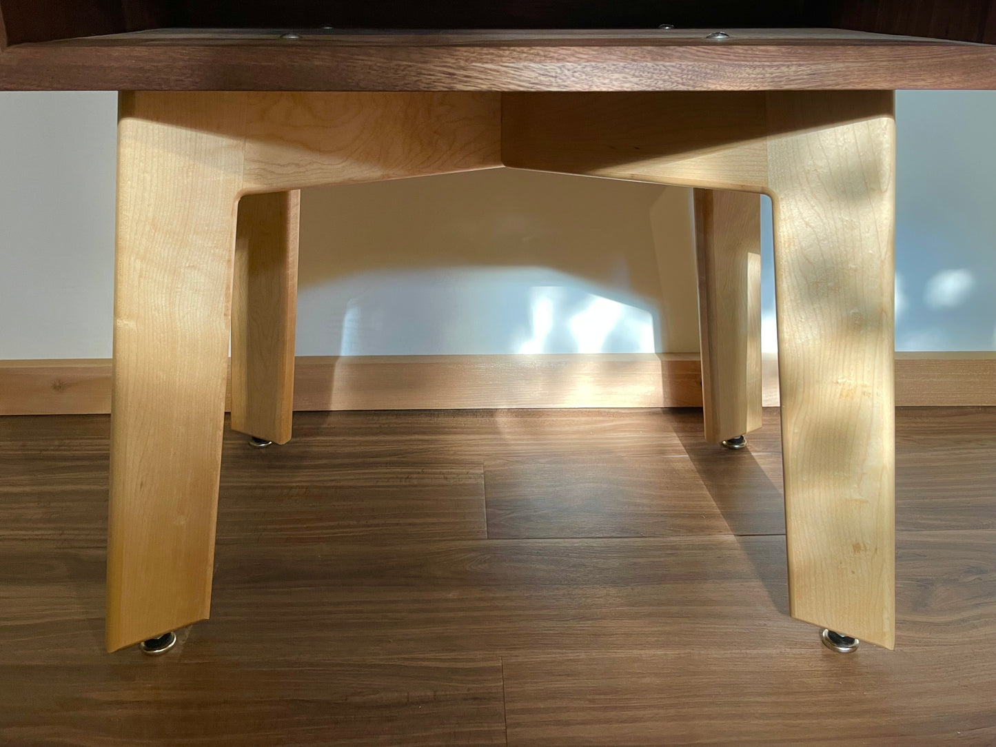 Walnut/Maple Night Stand