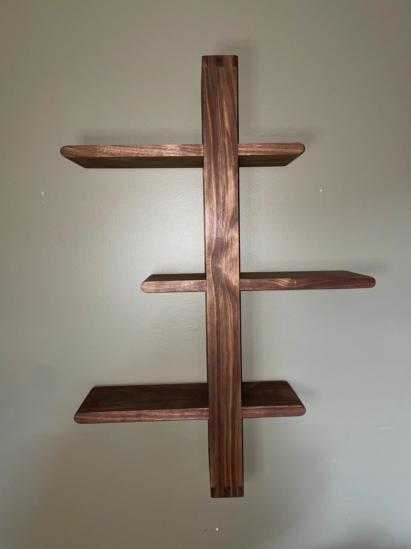 Walnut Floating Shelf