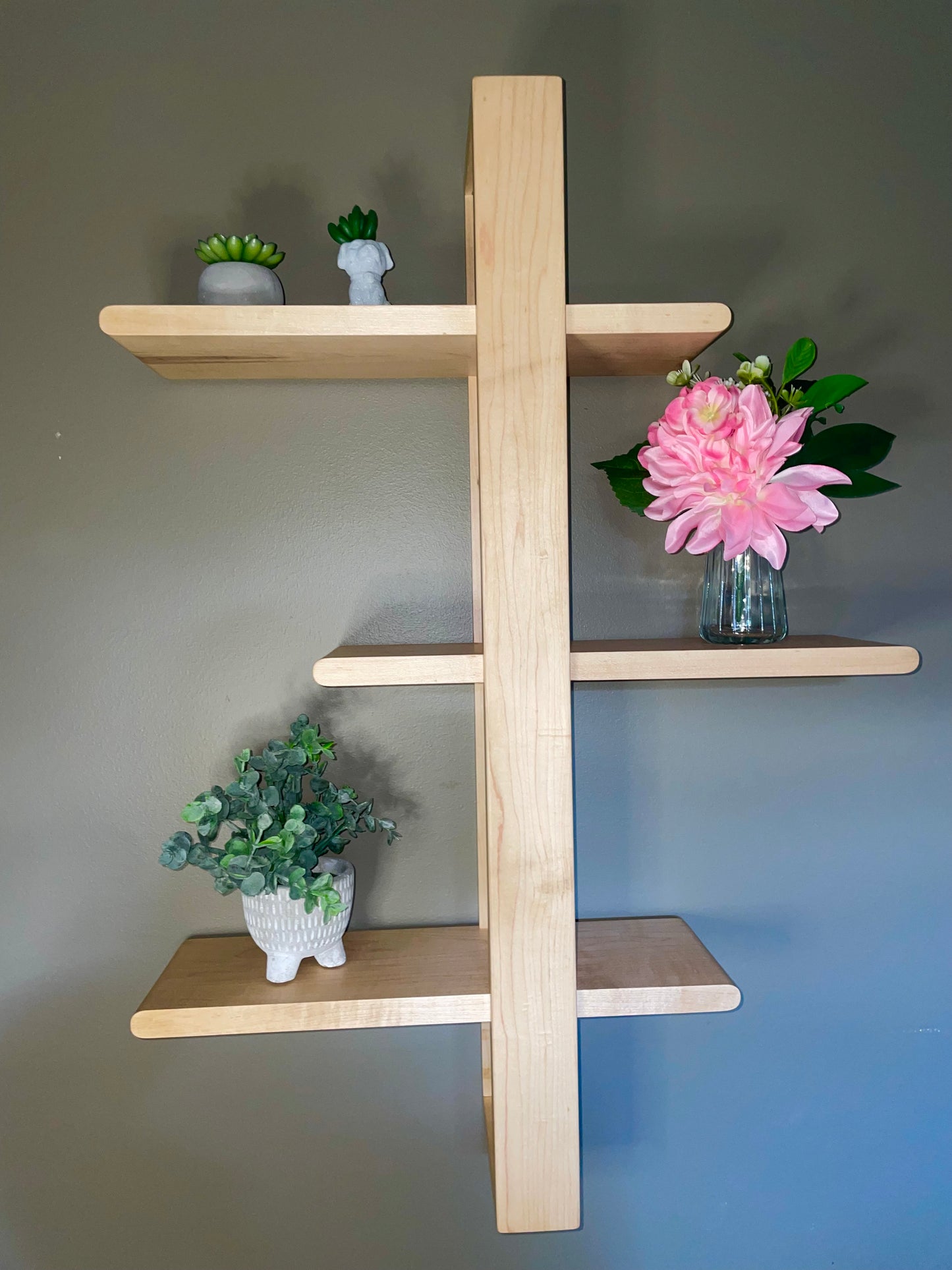 Maple Floating Shelf